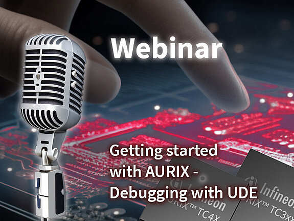 [Translate to deutsch:] Hitex-Webinar with PLS: Getting started with AURIX